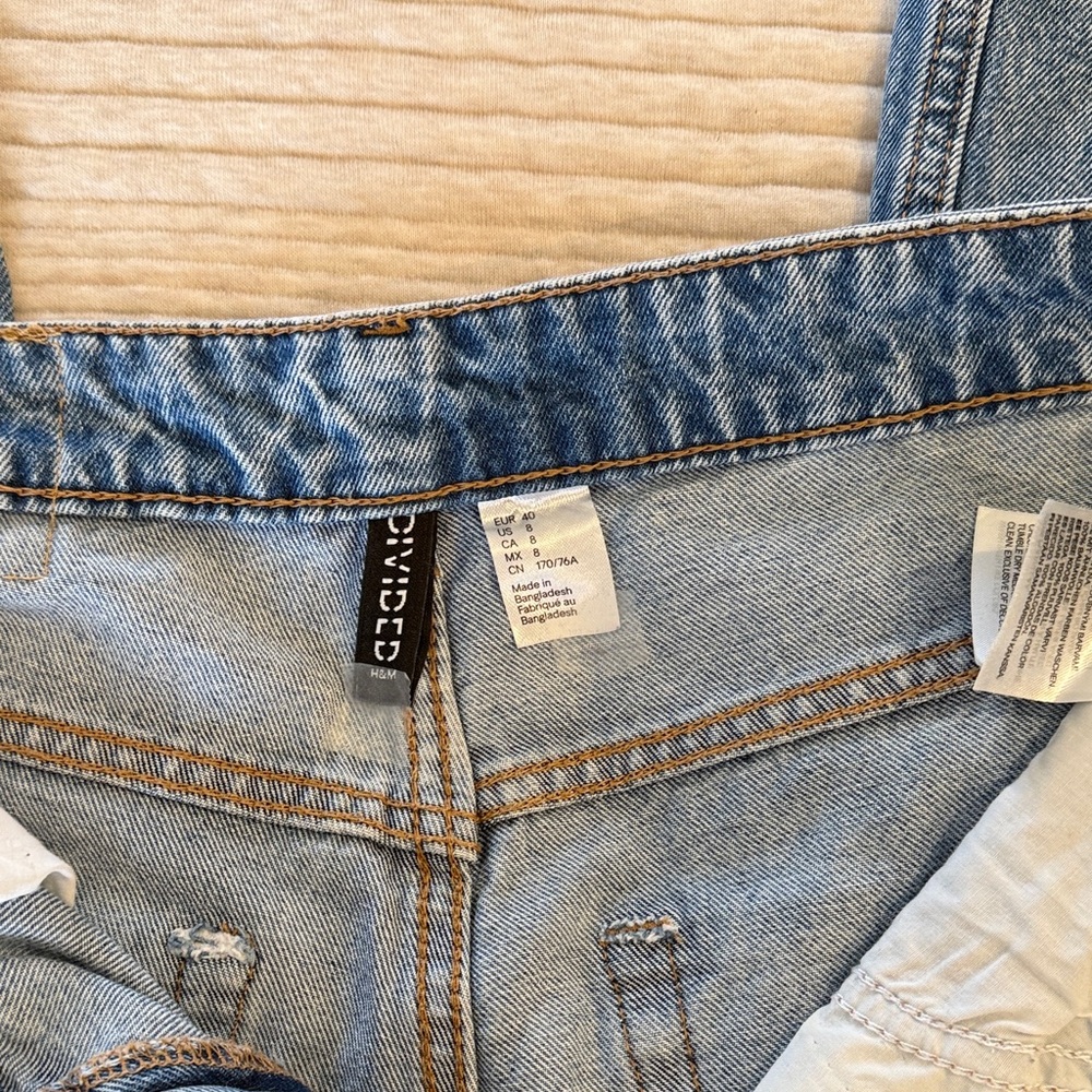 H&M Blue Flare & Wide Leg Jeans - Picture 2 of 5